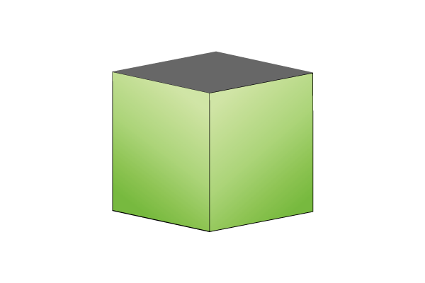 Lollipop Sign - Cube 19.25in vertices